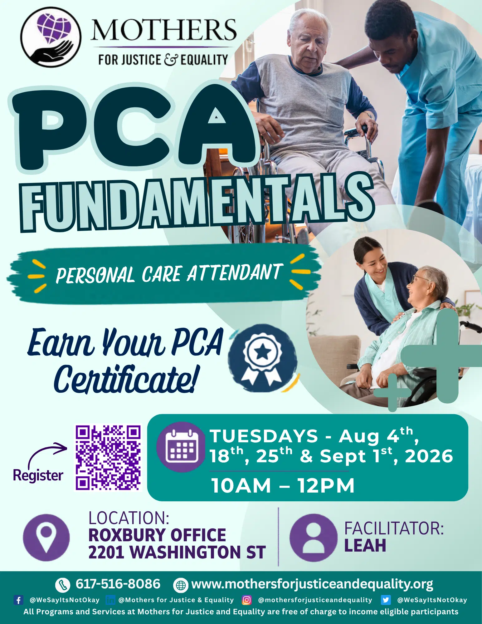 Aug 2026 PCA
