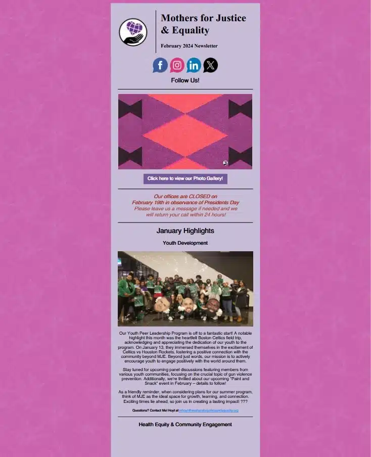 February 2024 Newsletter