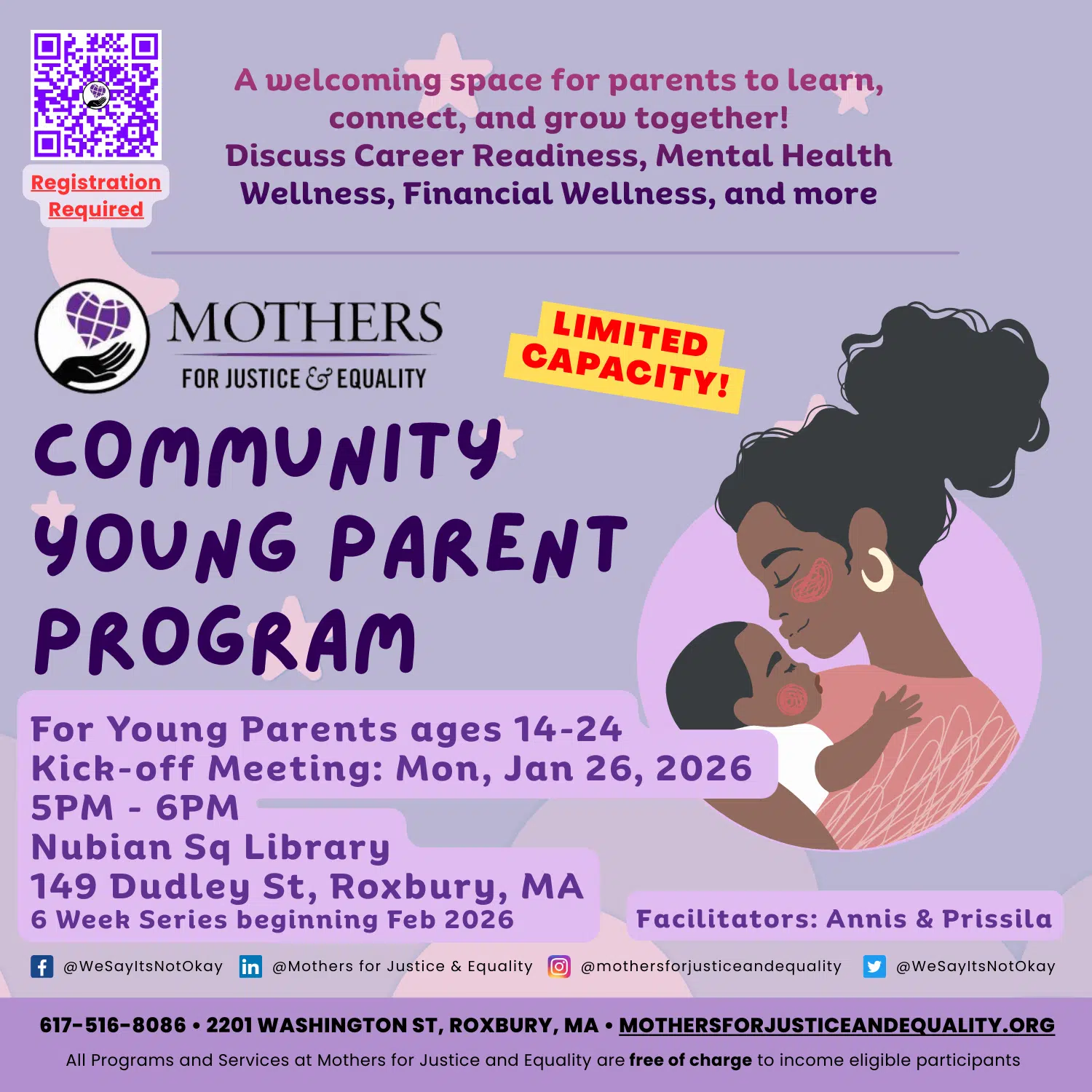Parents Program Us Community Young Parent Program – NUBIAN SQ LIBRARY | Mothers for ...