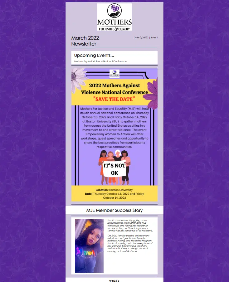 Marzo 2022 Newslleter