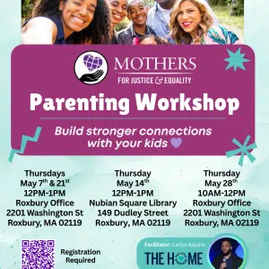 May 2026 Parenting Workshop