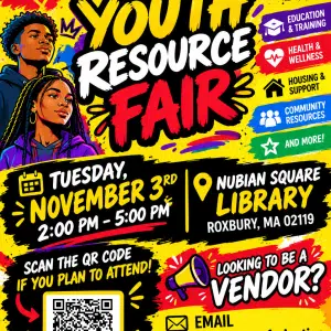 Youth Resource Fair with QR